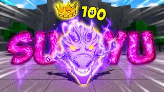 Getting A 100 KILLSTREAK With Suiryu In The Strongest Battlegrounds...