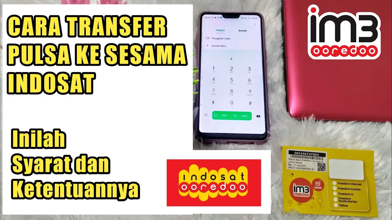 Cara Transfer Pulsa Indosat Ke Semua Operator Terbaru