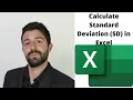 Calculate Standard Deviation in Excel 30 Seconds