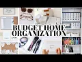 EXTREME BUDGET HOME ORGANIZATION IDEAS Clean Declutter and Organize With Me TikTok Ideas