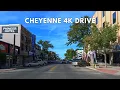 Cheyenne Wyoming 4K Driving Tour Historic Architecture Charming Streets