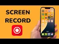 How To Screen Record On iPhone 13 Pro 13 Pro Max
