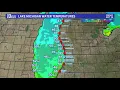 Lake Michigan water temperatures still dangerously cold