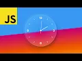Clock App Vanilla JavaScript