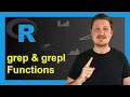 grep grepl R Functions Examples Match One or Multiple Patterns in Character String regexpr
