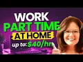 Little Experience Needed Work From Home Part Time Jobs Hiring Now