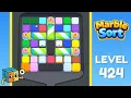 Marble Sort Level 424 Hard Walkthrough Solution