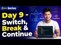 Switch Statement in C Break VS Continue Day 9