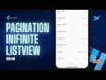 Flutter Pagination Rest API List View Infinite List