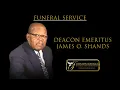 Deacon Emeritus James O Shands