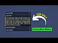 Animated Accordion Menu Using CSS Only Pure CSS Only ProgrammingTT
