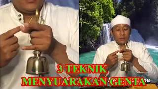 Download TIGA (3) TEKNIK MENYUARAKAN/MEMBUNYIKAN/MEMAINKAN GENTA/BAJRA BAGIAN 2 - J M Neztra Joe MP3