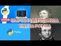 SIMPSON S RULE IN PYTHON METHOD OF INTEGRATION MY FIRST FACE CAM