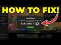 How To Fix Minecraft Exit Code 1 All Fixes