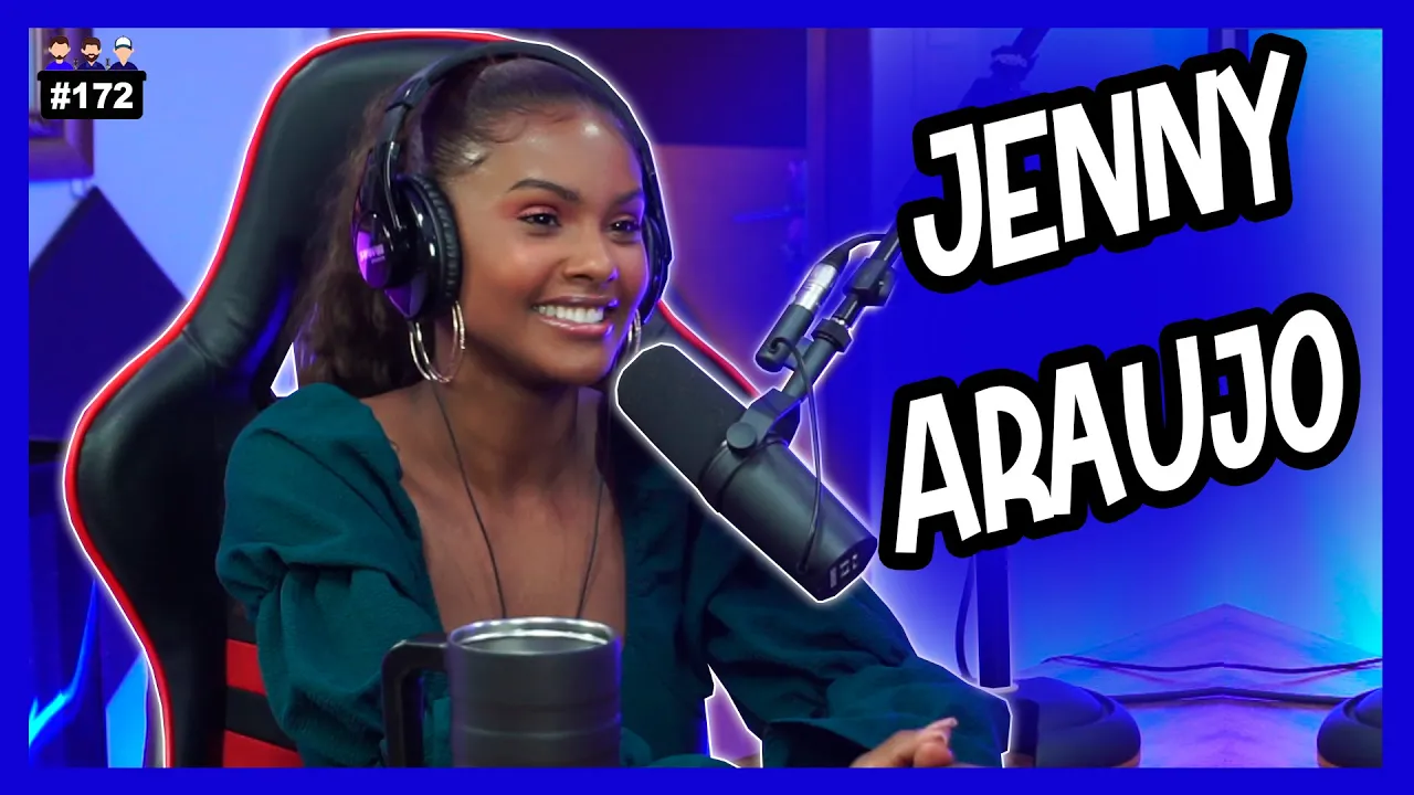 Jenny Araujo - Modelo profissional - Ex Bailarina do Faustão Globo - Podcast 3 Irmãos -  #172