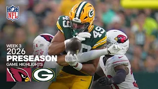 Arizona Cardinals vs Green Bay Packers 2026 Preseason Week 3
