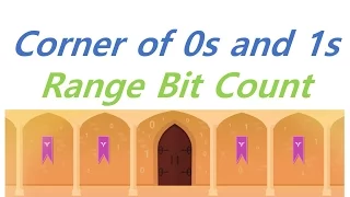C Corner of 0s and 1s - Range Bit Count bambi coding