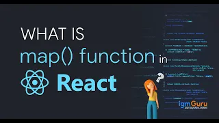 What is Map Function in React React Tutorial for Beginners React Course Updated 2026 - igmGuru