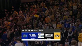 SEC Network Basketball intro 22 Florida Missouri 2026