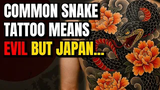 Japanese SNAKE Tattoo Meaning Japanese Tattoo Guide 007