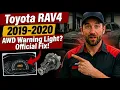 Toyota RAV4 AWD Malfunction Light C13F800 Diagnostic Repair Guide