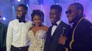 moses bliss surprised ekene and alex wedding classicwedding traditionalwedding whitewedding