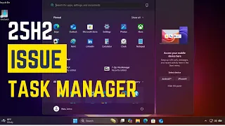 Windows 11 25H2 Update Bug FIXED Task Manager Won T Close KB5067036 