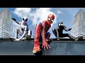 Download Lagu TEAM SPIDER-MAN IN REAL LIFE || Mansion Battle Story ( Nerf Gun War , Parkour , Swimming ... )