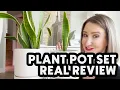 D vine Dev Plant Pot Review Set of 2