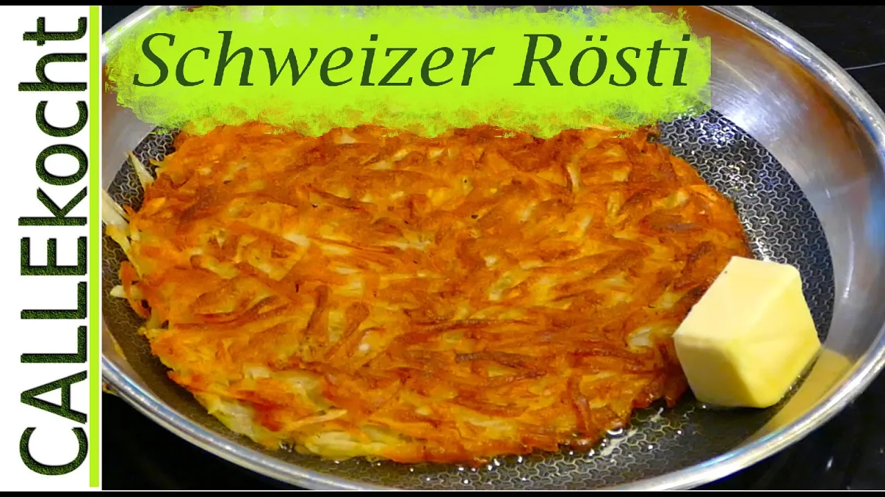 Knusprige Bratkartoffeln aus rohen Kartoffeln Omas schnelles Rezept. 