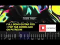 FUTURE PALACE - Deep Blue (Guitar TAB) NEW SONG 2025!!!