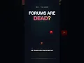 I hired an AI to run my forum it actually works