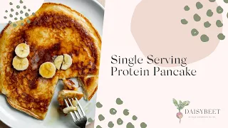 Single Serving Protein Pancake Recipe NO Protein Powder