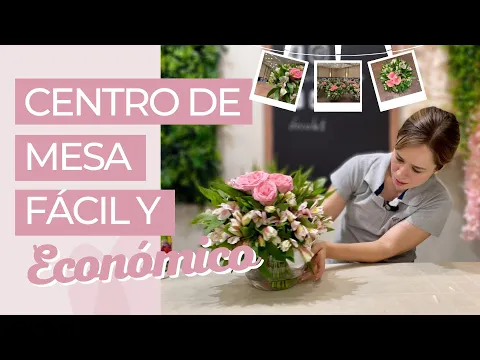 Download MP3 HERMOSO CENTRO DE MESA FÁCIL CON ROSAS Y ASTROMELIAS  🌸  🌿