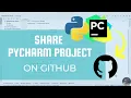 How to Upload a PyCharm Project on GitHub