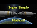 The EASIEST way to rendezvous in Kerbal Space Program