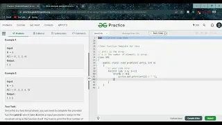 Print alternate elements of an array GFG Practices