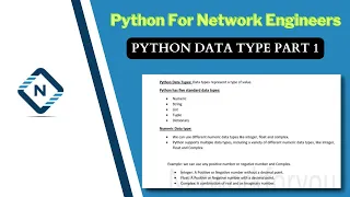 Python for Network Engineer Python Data Type Part 1 3