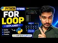 Python For Loop Tutorial in Hindi For Loop Explained with Examples Python for Beginners