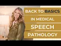 Back to Basics in Medical Speech Pathology Why Simple Solutions Still Matter Most