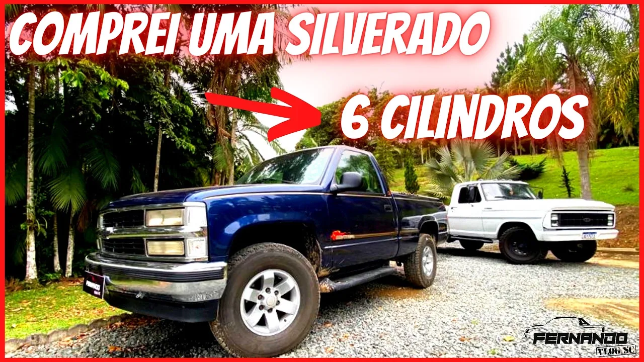 COMPREI UMA SILVERADO 6 CILINDROS MWM 1997