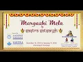 Lagu SASTRA SATSANGH Margazhi Mela Smt Maithrayee Badrinarayanan Vocal - 18/12/2025