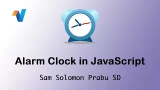 Alarm Clock in JS JavaScript Tutorials Web Development Tutorials