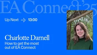 How to get the most out of EA Connect Charlotte Darnell EA Connect 2025