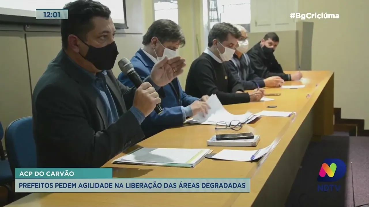 ACP do Carvão volta a ser assunto em reunião de prefeitos da AMREC