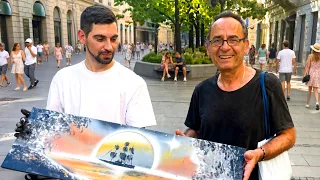 Asking A Street Artist to Upgrade This For A Stranger