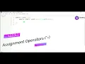 Assignment Operators Programs In Core Java Programs with Output