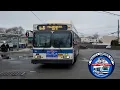 NYCT Williamsbridge Bound 2011 C40LF CNG Bx8 Bus at Edgewater Place