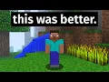 Modern Minecraft Sucks Let s Go Back