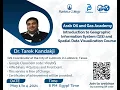 Introduction to GIS and Spatial Data Visualization by Dr Tarek Kandakji Lecture